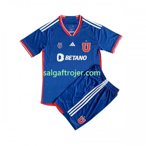 Universidad de Chile Fodboldtrøjer Børn Hjemmebanesæt 2023 Kort ærmer Universidad de Chile Fodboldtrøjer Børn Hjemmebanesæt 2023 Kort ærmer